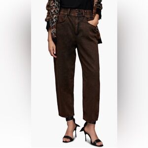 AllSaints Hailey Barrel Leg Jeans Size 6